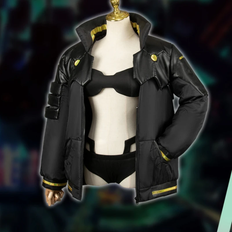 Rebecca cosplay Cyberpunk Edgerunners Cosplay Costume Women Sexy Jumpsuit Coat Suit Becca Clothing Halloween Coat+Underwear
Rebecca cosplay Cyberpunk Edgerunners Cosplay Costume Women Sexy Jumpsuit Coat Suit Becca Clothing Halloween Coat+Underwear
