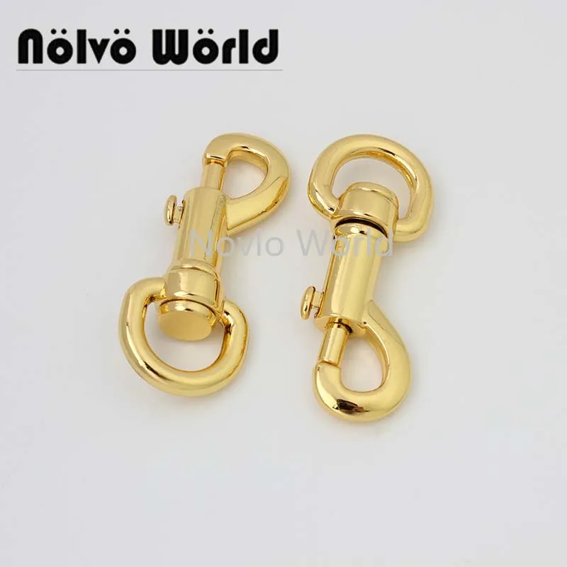 10-50 pieces 58*14 mm 1/2" metal swivel snap hooks leather bags purse deep gold hardware strap belt webbing clasp
10-50 pieces 58*14 mm 1/2" metal swivel snap hooks leather bags purse deep gold hardware strap belt webbing clasp
