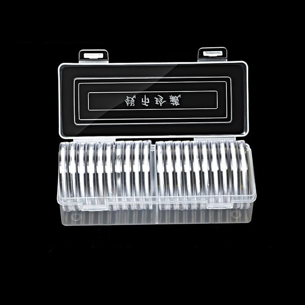 20Pcs Dust-Proof Coin Capsule Plastic Organized Display 46mm Storage Box Collection Holder Container
20Pcs Dust-Proof Coin Capsule Plastic Organized Display 46mm Storage Box Collection Holder Container