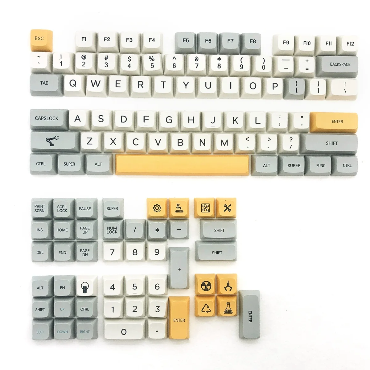 XDA профиль 121 PBT Keycap -SUB Heavy Industry Keycap для механической клавиатуры MX Switch
XDA профиль 121 PBT Keycap -SUB Heavy Industry Keycap для механической клавиатуры MX Switch