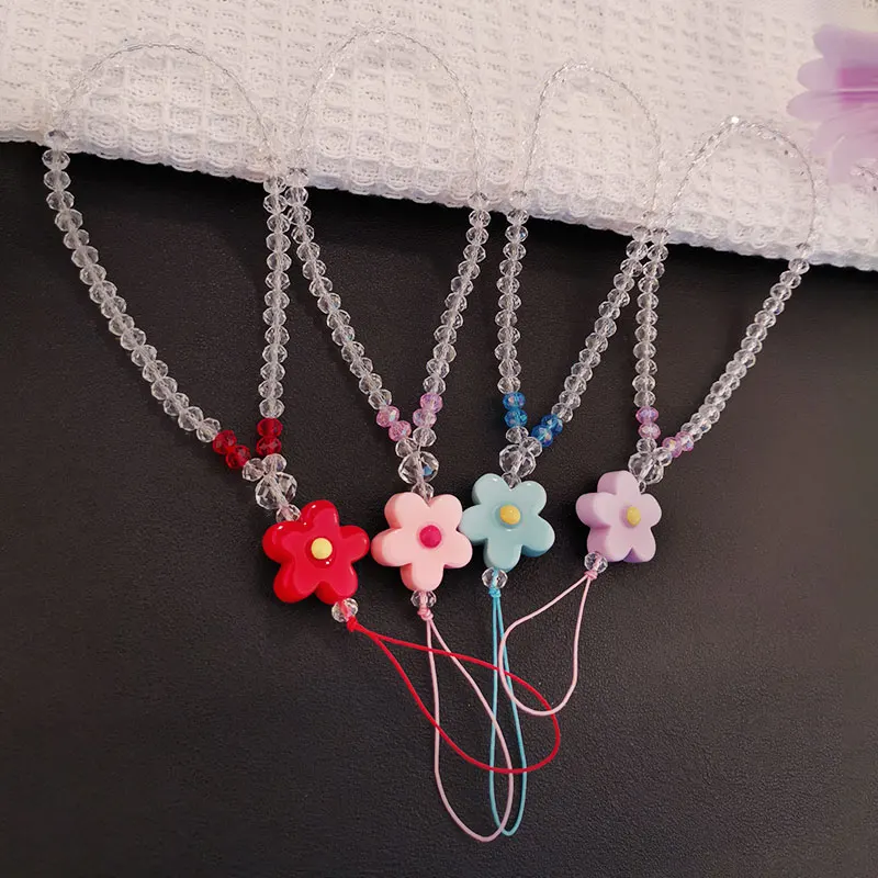 Beads Mobile Phone Chain For Girls Cellphone Strap Anti-Lost Lanyard Short Flower Crystal Bead Lanyard Trendy Crystal Stone
Beads Mobile Phone Chain For Girls Cellphone Strap Anti-Lost Lanyard Short Flower Crystal Bead Lanyard Trendy Crystal Stone