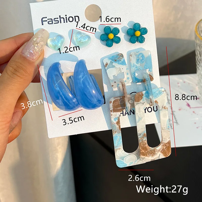 Earring Set Stud Earrings Dangle Earrings Earrings for Women Fashionable Charm Little Fresh Sen Series Jewelry Accessories
Earring Set Stud Earrings Dangle Earrings Earrings for Women Fashionable Charm Little Fresh Sen Series Jewelry Accessories