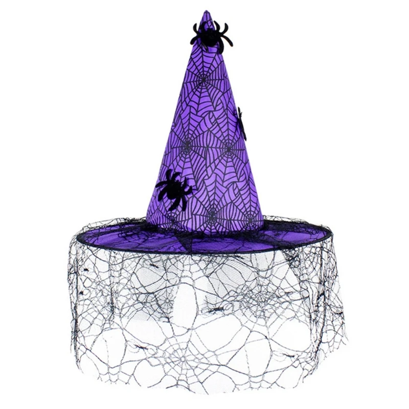 Halloween Women Witch Hats Lace Veil for Dress Party, Carnivals, Decorations Drop Shipping
Halloween Women Witch Hats Lace Veil for Dress Party, Carnivals, Decorations Drop Shipping