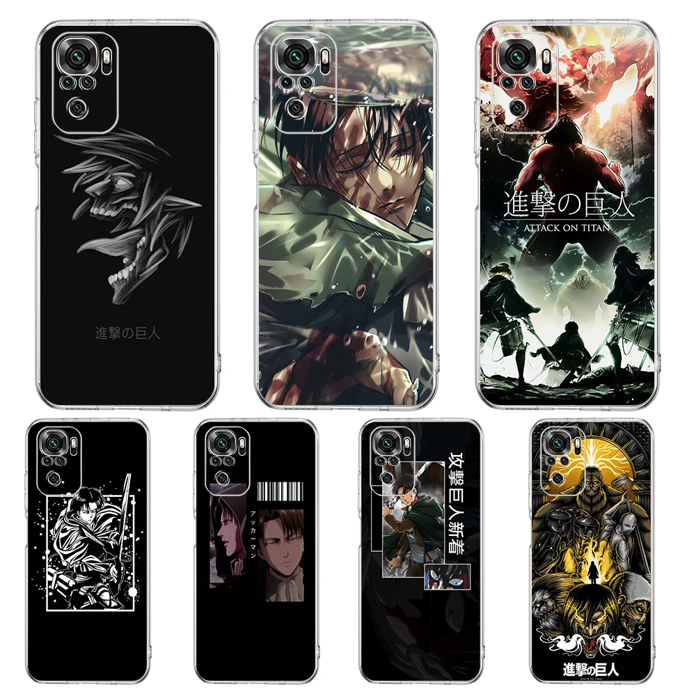 Attack On Titan Phone Case for Redmi Note 11 11T K40 8 8T 9 10 8A 9A 9S 9C 7 Gaming Pro Plus 4G Silicon Transparent Shell
Attack On Titan Phone Case for Redmi Note 11 11T K40 8 8T 9 10 8A 9A 9S 9C 7 Gaming Pro Plus 4G Silicon Transparent Shell