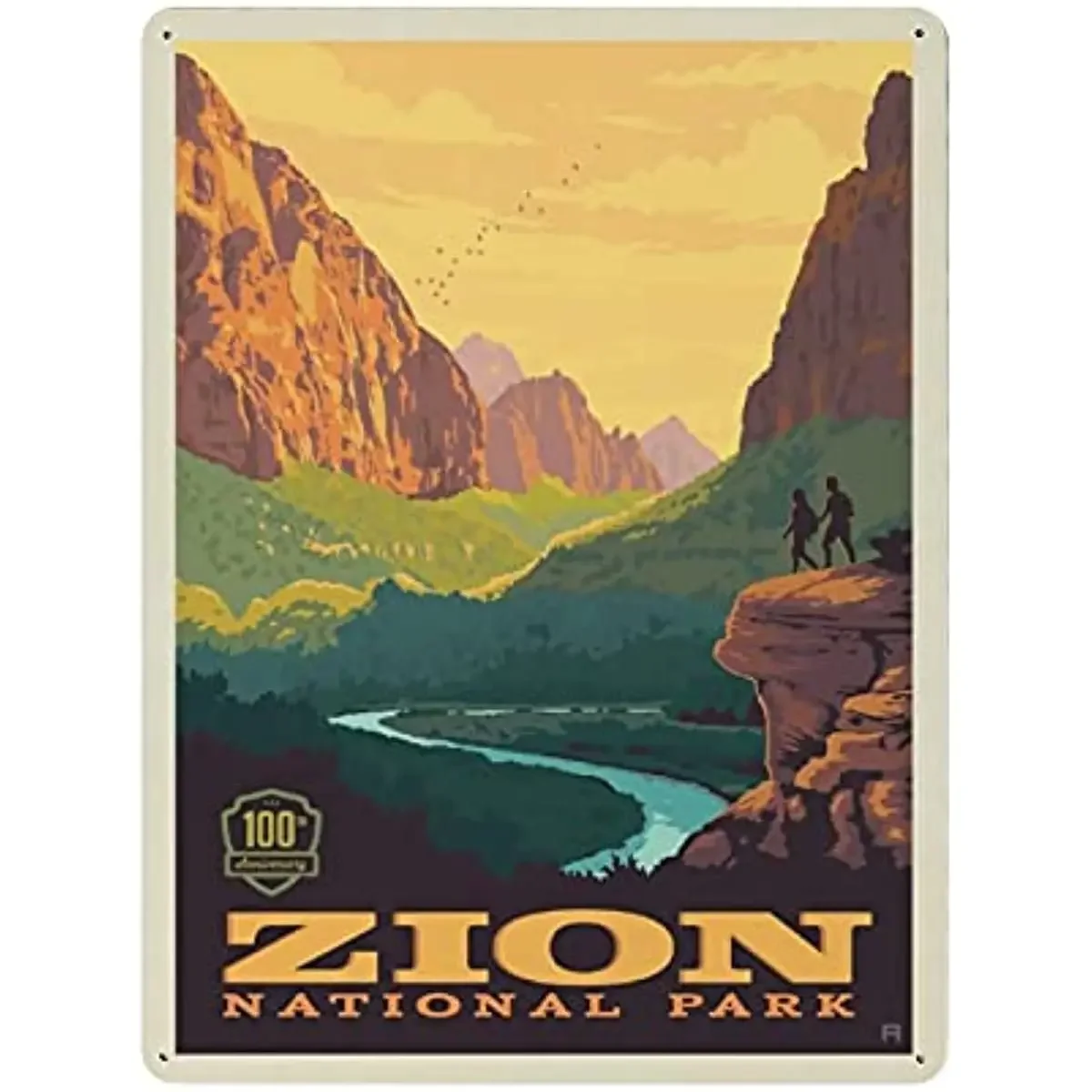 Ретро Ностальгический металлический жестяной знак Zion National Park Utah 100th, идеально подходит для паба, бара, офиса, столовой, кухни, подарок
Ретро Ностальгический металлический жестяной знак Zion National Park Utah 100th, идеально подходит для паба, бара, офиса, столовой, кухни, подарок