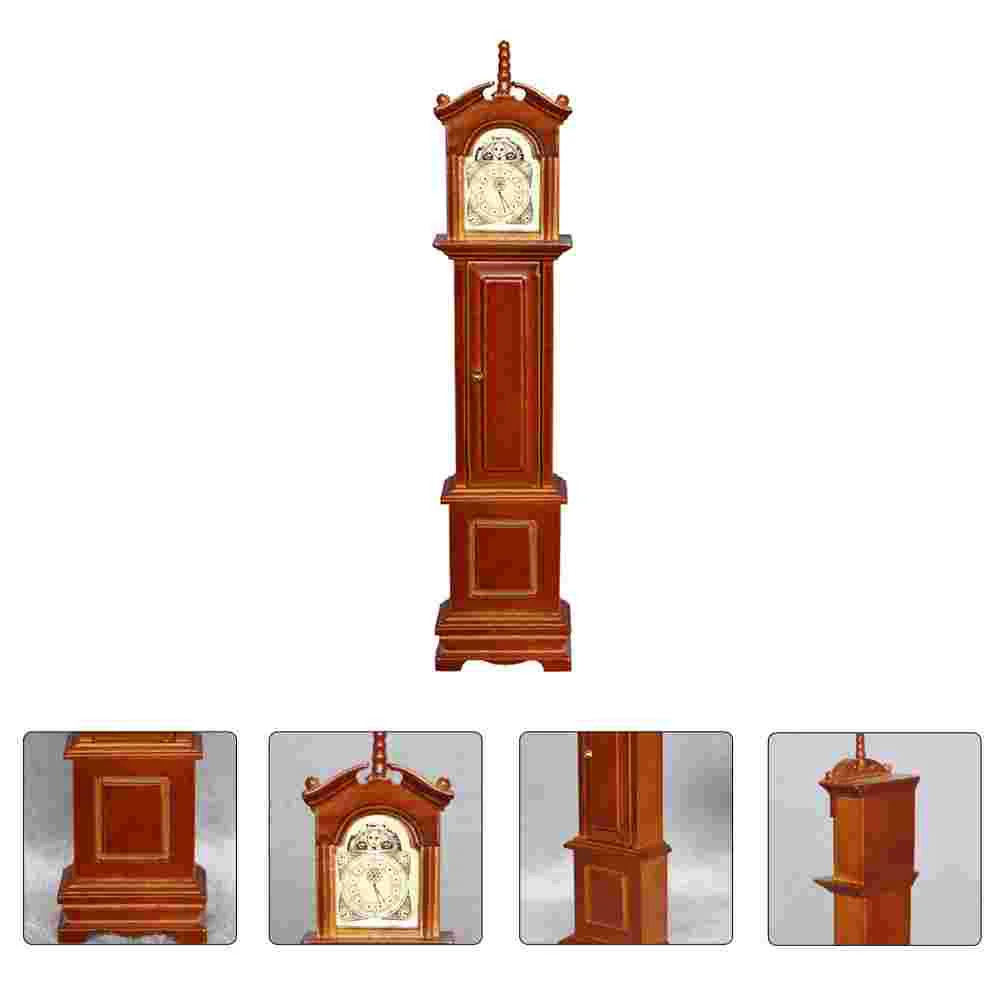 Clockminiature Grandfather Mini Furniture Model Retro Vintage House 12 Wood Floor Accessories Ornament Decorationminiatures
Clockminiature Grandfather Mini Furniture Model Retro Vintage House 12 Wood Floor Accessories Ornament Decorationminiatures