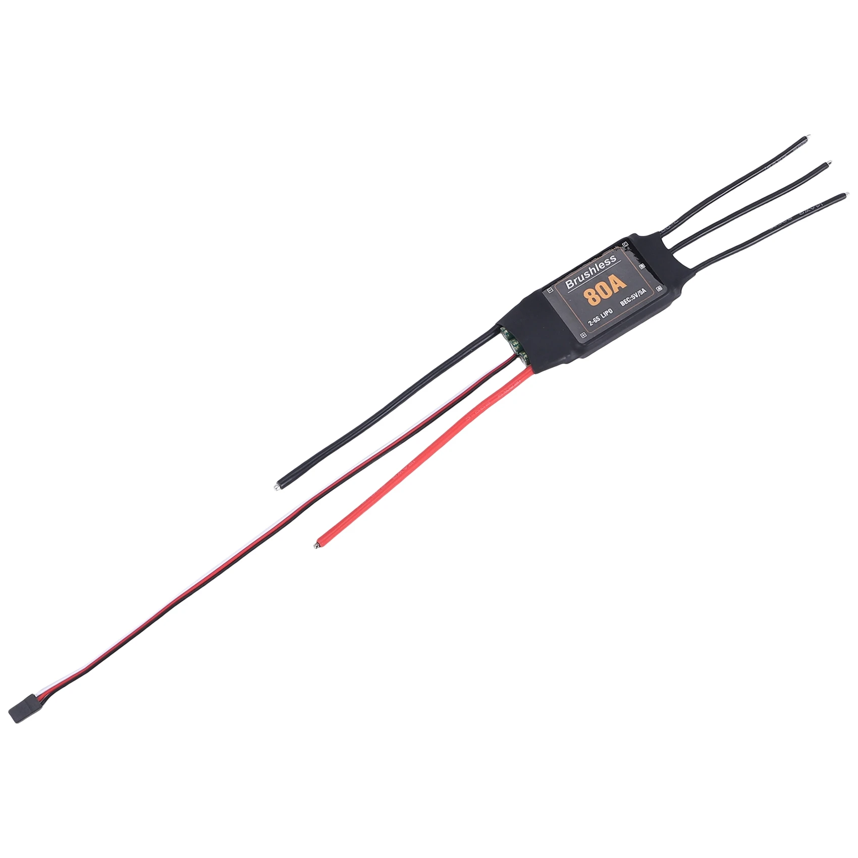 80A ESC BEC 2-6S контроллер скорости с UBEC для радиоуправляемых самолетов вертолетов
80A ESC BEC 2-6S контроллер скорости с UBEC для радиоуправляемых самолетов вертолетов