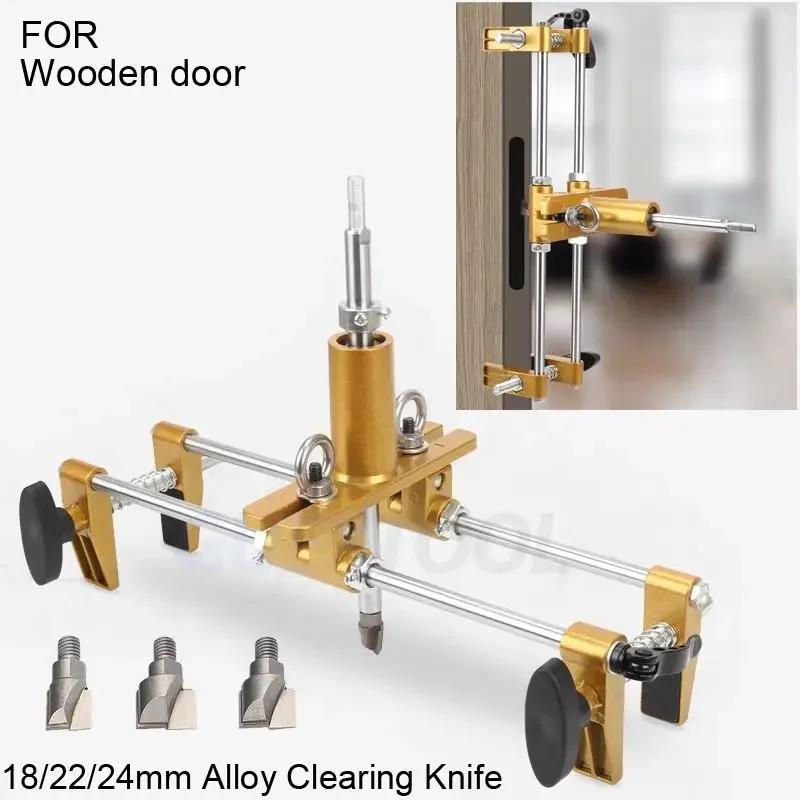 Wooden Door Lock Hole Opener Device Set Mortice Lock Fitting Jig Slotting Machine Doorlock Mortising Template Jig Lock Mortiser
Wooden Door Lock Hole Opener Device Set Mortice Lock Fitting Jig Slotting Machine Doorlock Mortising Template Jig Lock Mortiser