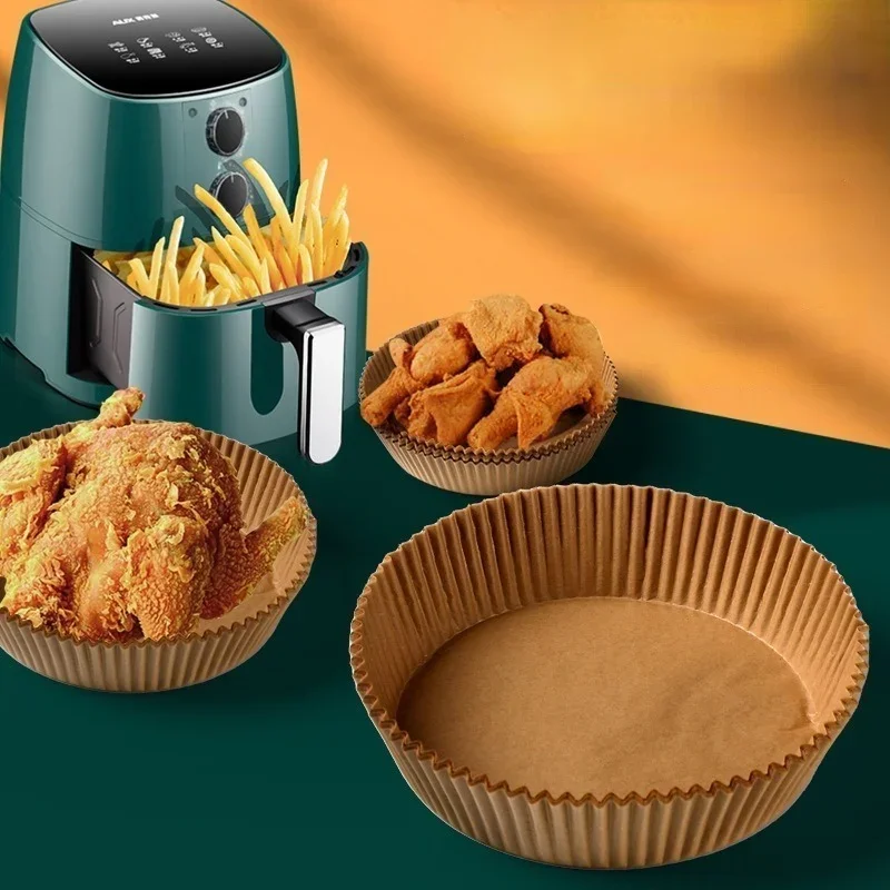 50pcs 16/20cm Air Fryer Disposable Paper Liner Non-Stick Mat Round Paper Baking Mats Kitchen tools AirFryer Baking Accessories
50pcs 16/20cm Air Fryer Disposable Paper Liner Non-Stick Mat Round Paper Baking Mats Kitchen tools AirFryer Baking Accessories