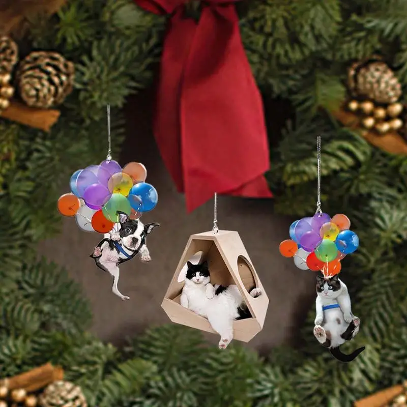 Car Ornament Cat Cute Pendant Colorful Balloon Pet Decoration For Wreaths Doorways Garden Car Rearview Mirror Accessories 
Car Ornament Cat Cute Pendant Colorful Balloon Pet Decoration For Wreaths Doorways Garden Car Rearview Mirror Accessories