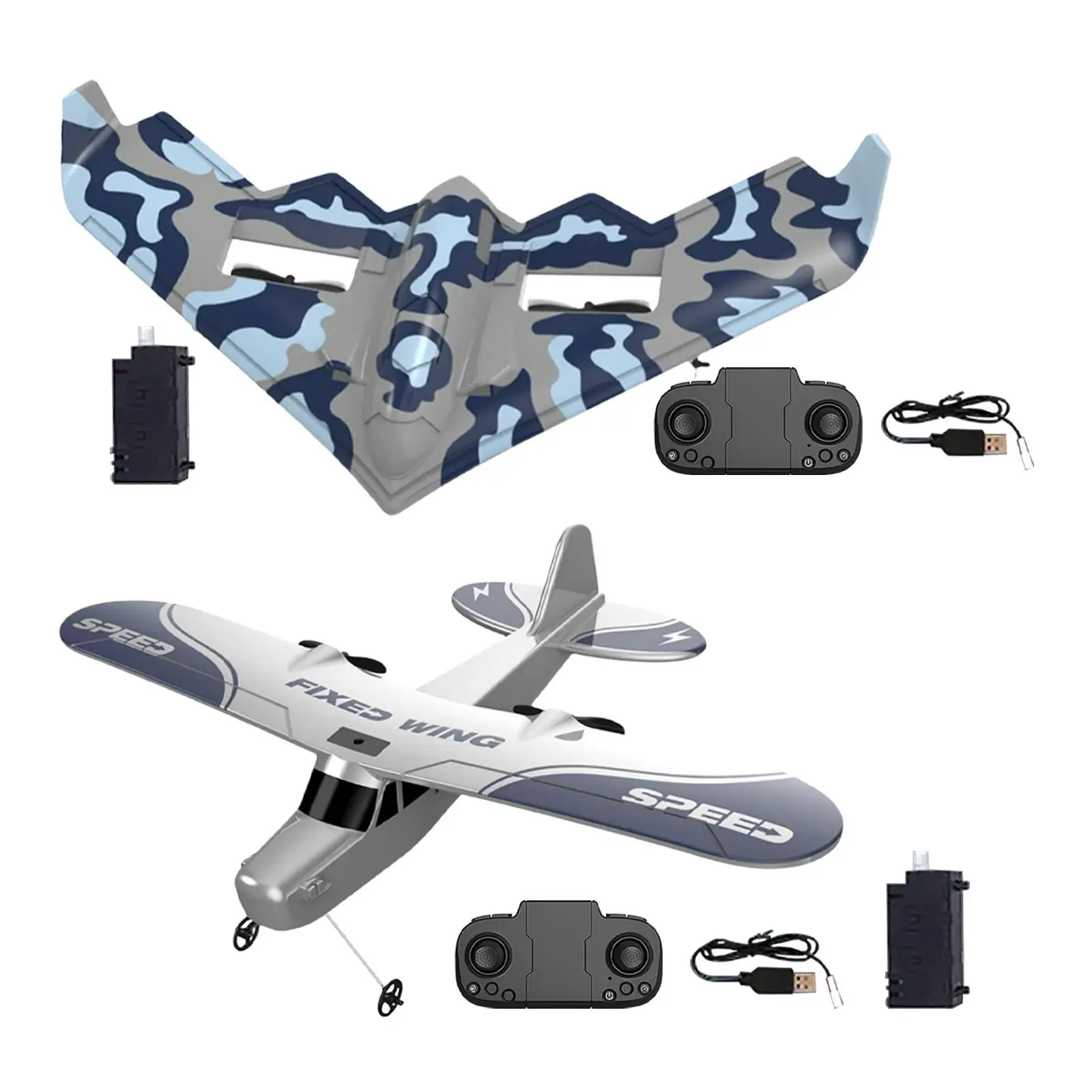 2.4G Remote Control Plane Toys RC Airplane Model EPP Foam Outdoor for Kids Durable Fuselage Lightweight Ground Take-Off Indoor
2.4G Remote Control Plane Toys RC Airplane Model EPP Foam Outdoor for Kids Durable Fuselage Lightweight Ground Take-Off Indoor