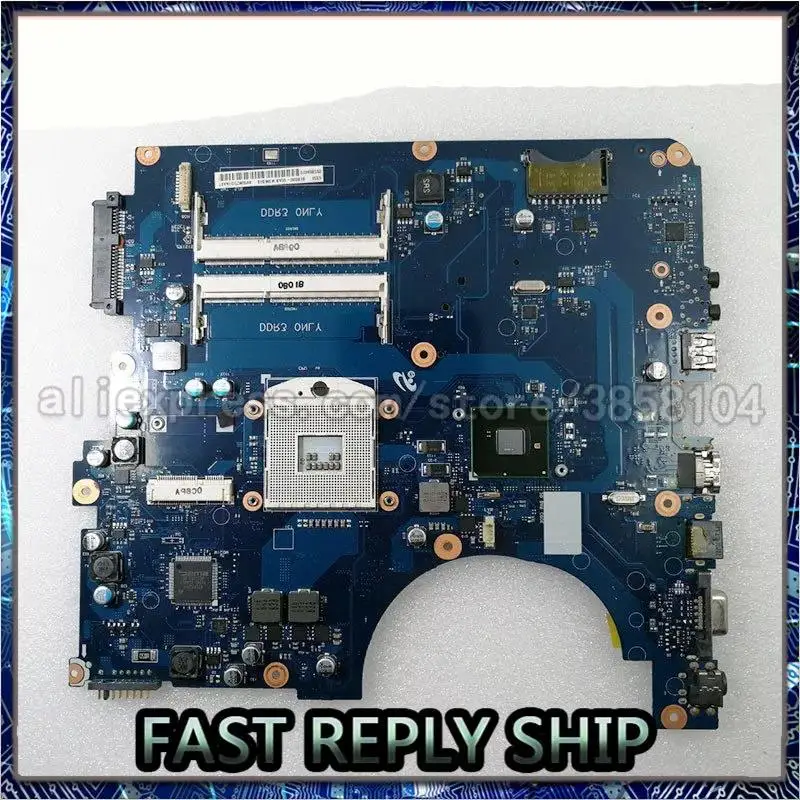 Материнская плата для ноутбука Samsung NP-R540 R540, материнская плата BREMEN-C BA92-06381B HM55 DDR3, бесплатный ЦП 
Материнская плата для ноутбука Samsung NP-R540 R540, материнская плата BREMEN-C BA92-06381B HM55 DDR3, бесплатный ЦП