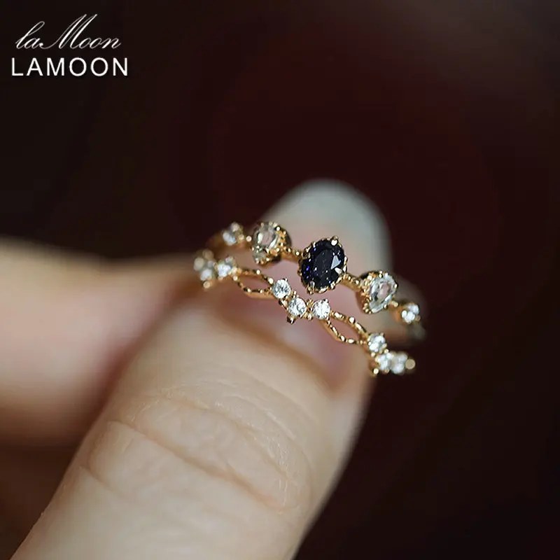 LAMOON Elegant Romantic Wedding Ring For Women Natural Aventurine Topaz Gemstone Ring 925 Sterling Silver Gold Vermeil Jewelry
LAMOON Elegant Romantic Wedding Ring For Women Natural Aventurine Topaz Gemstone Ring 925 Sterling Silver Gold Vermeil Jewelry