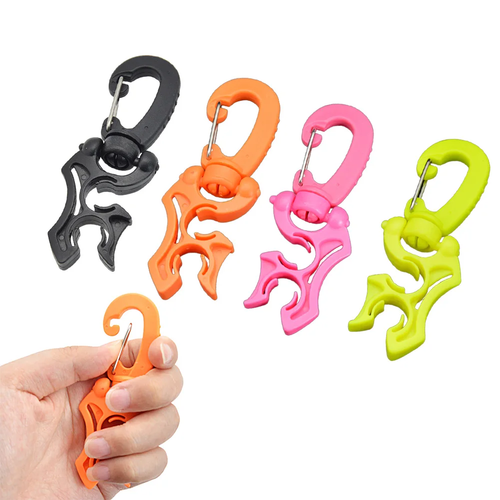 1pc Scuba Diving Triple BCD Hose Holder Retainer With Rotatable Folding Clip Snap Hook Equipment For Regulators Gauges Hoses
1pc Scuba Diving Triple BCD Hose Holder Retainer With Rotatable Folding Clip Snap Hook Equipment For Regulators Gauges Hoses