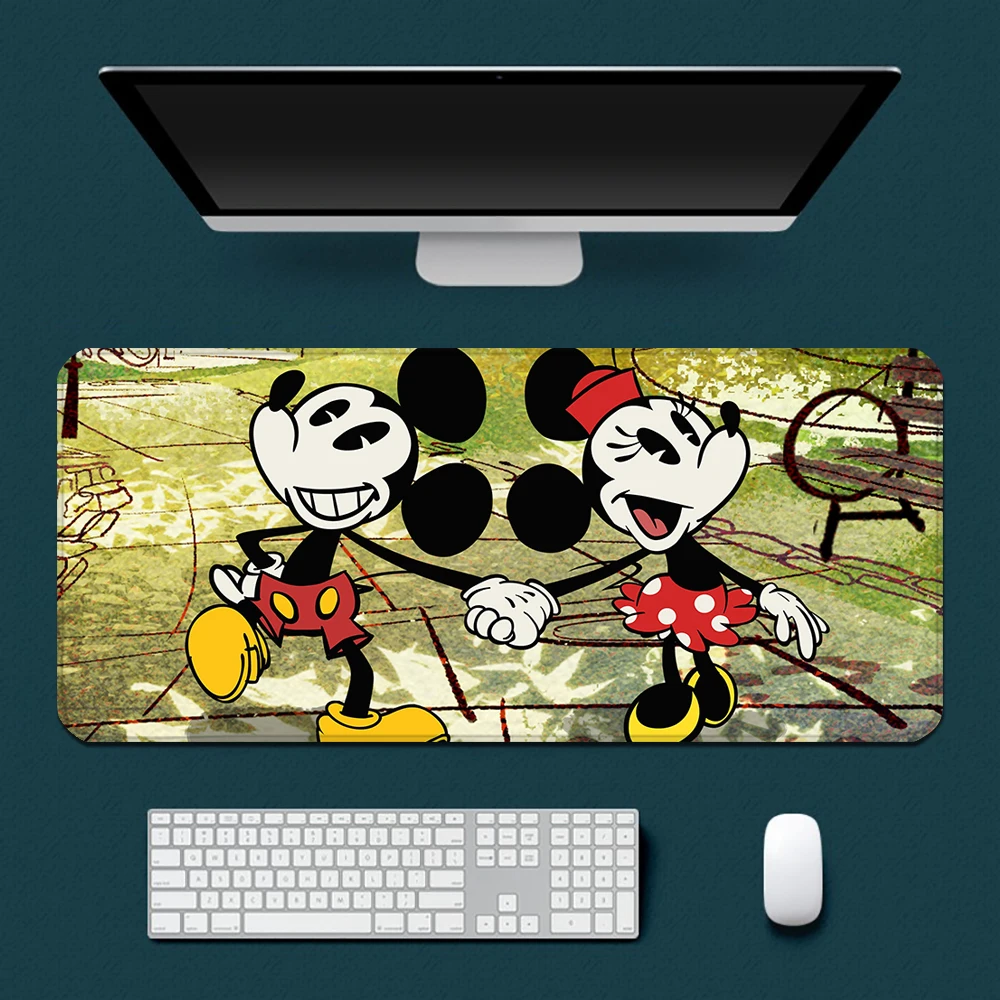 Cute Mickey and Minnie Mousepad HD Printing Computer Gamers Locking Edge Non-slip Mouse Pad XXL90x40cm Keyboard PC Desk Pad
Cute Mickey and Minnie Mousepad HD Printing Computer Gamers Locking Edge Non-slip Mouse Pad XXL90x40cm Keyboard PC Desk Pad