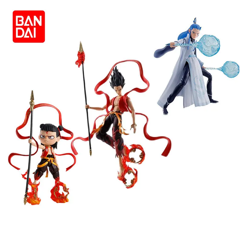 Bandai Genuine SHF Ne Zha Aobing Assembled Model Anime Hand-made Action Doll Desktop Collection Ornament Halloween Gift
Bandai Genuine SHF Ne Zha Aobing Assembled Model Anime Hand-made Action Doll Desktop Collection Ornament Halloween Gift
