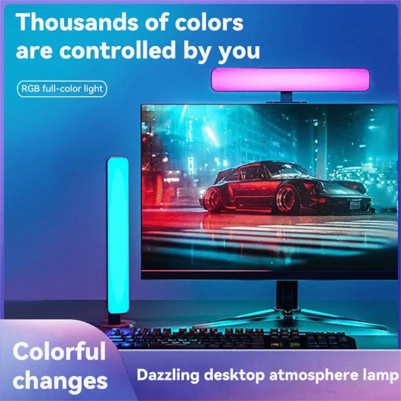 Desktop Atmosphere Lamp Pickup Light Voice Music Rhythm Decorative Light Computer Car APP Controlled Rhythm Light
Desktop Atmosphere Lamp Pickup Light Voice Music Rhythm Decorative Light Computer Car APP Controlled Rhythm Light