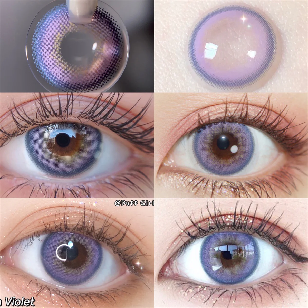 Adam purple Color Contact Lenses For eyes yearly natural new makeup small beauty pupil Myopia Prescription degree 2pcs/Pair
Adam purple Color Contact Lenses For eyes yearly natural new makeup small beauty pupil Myopia Prescription degree 2pcs/Pair