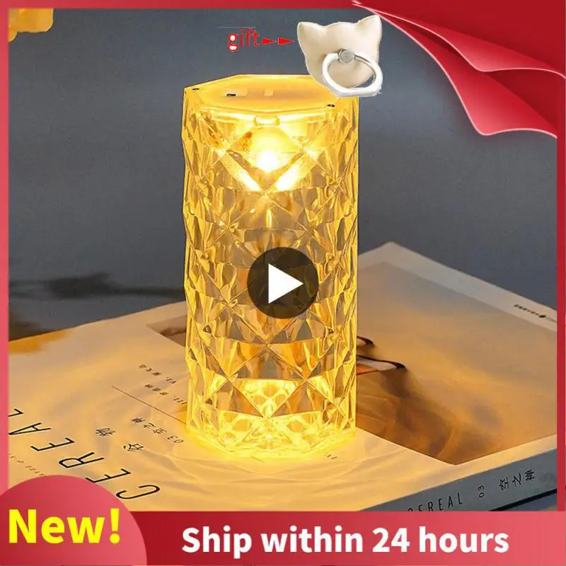 Crystal Table Lamp LED Atmosphere Light Christmas Room Decoration Light Living Room Bedroom Bedside Lamp Button Battery Model
Crystal Table Lamp LED Atmosphere Light Christmas Room Decoration Light Living Room Bedroom Bedside Lamp Button Battery Model