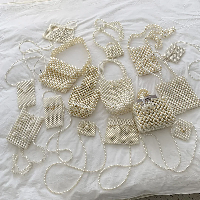 Mini Pearl Bag Handmade Vintage EVA Beaded Fashion Banquet Party Shoulder Bag Female 2023 Wedding Bags Luxury Women's Coin Purse
Mini Pearl Bag Handmade Vintage EVA Beaded Fashion Banquet Party Shoulder Bag Female 2023 Wedding Bags Luxury Women's Coin Purse