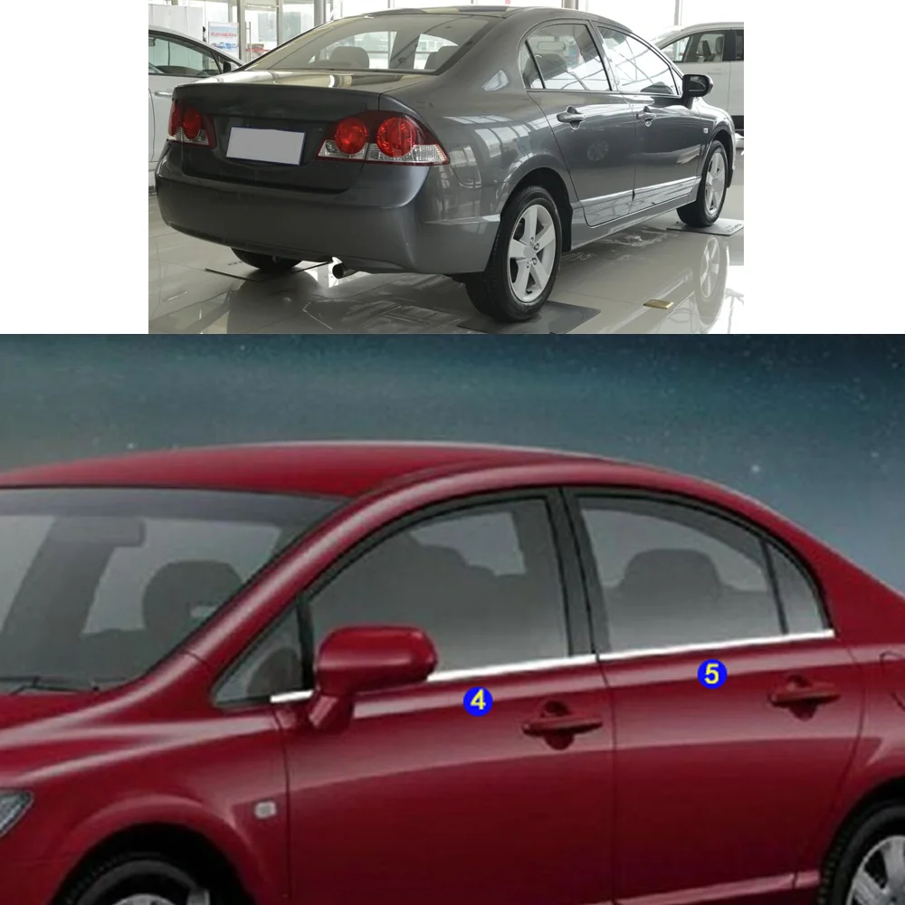 Car Sticker Stainless Steel Garnish Pillar Window Middle Strip Trim Frame Hoods Parts For Honda Ciimo 2012-2015
Car Sticker Stainless Steel Garnish Pillar Window Middle Strip Trim Frame Hoods Parts For Honda Ciimo 2012-2015