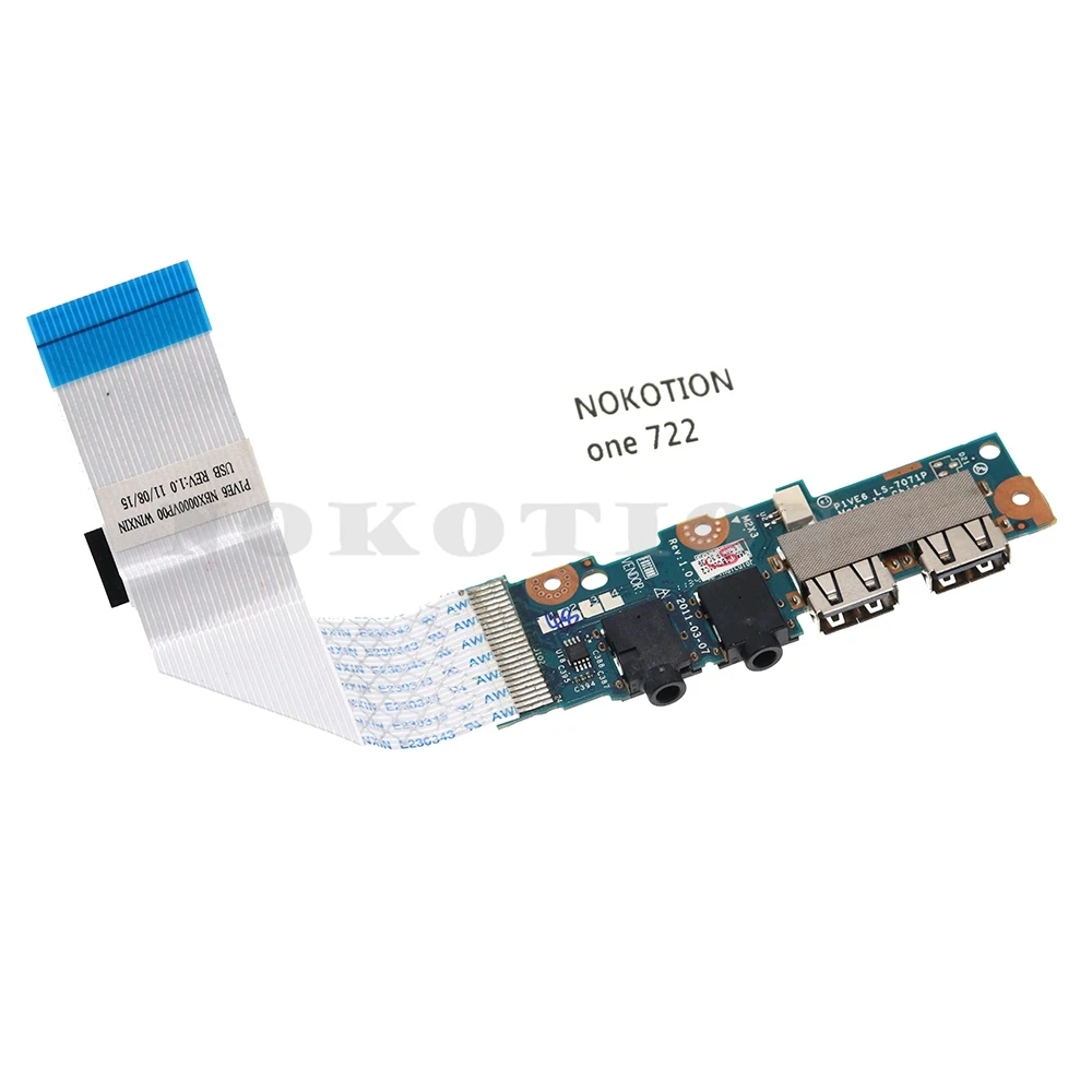 Для Acer Aspire One 722 AO722 USB аудиоплата LS-7071P динамики ЖК-кабель DC02001D310 микрофон
Для Acer Aspire One 722 AO722 USB аудиоплата LS-7071P динамики ЖК-кабель DC02001D310 микрофон
