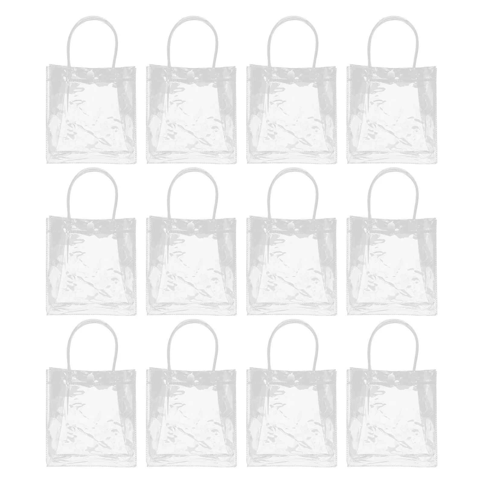 Transparent Bag Gift Bags Small Clear Reusable Plastic Handle PVC Handles Packaging
Transparent Bag Gift Bags Small Clear Reusable Plastic Handle PVC Handles Packaging