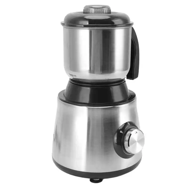 Molinillo Cafe electric bean grinder household stainless steel bean grinder nut pepper coffee bean grinder European plug 
Molinillo Cafe electric bean grinder household stainless steel bean grinder nut pepper coffee bean grinder European plug