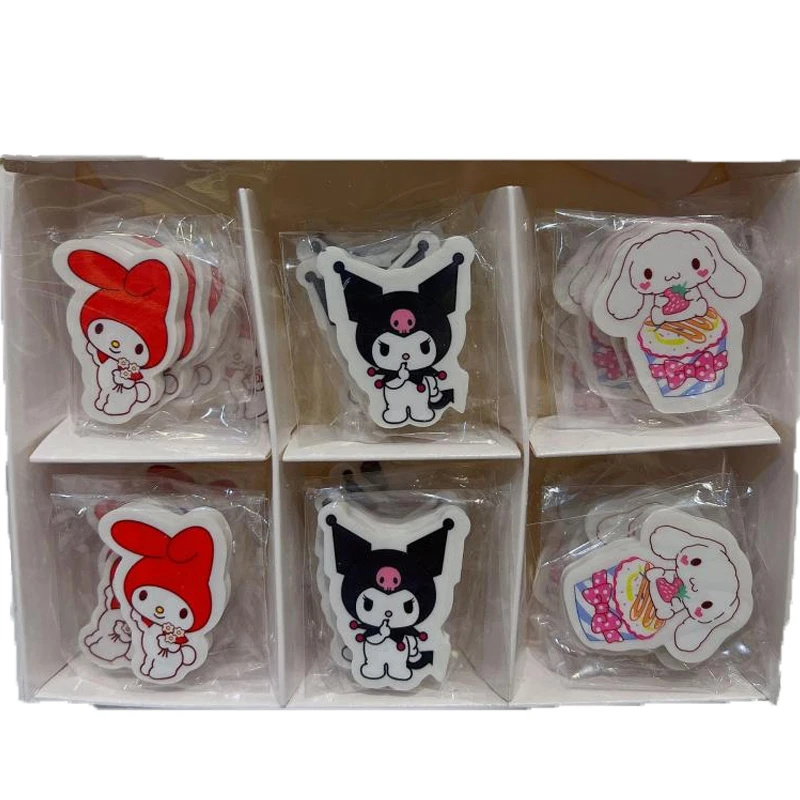 Kawaii cute cartoon Sanrioed Kuromi Mymelody Cinnamorol Creative doll shape eraser For students reward gift birthday present
Kawaii cute cartoon Sanrioed Kuromi Mymelody Cinnamorol Creative doll shape eraser For students reward gift birthday present