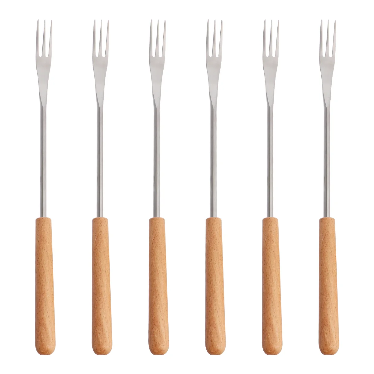 Fondue Forks Fork Stainless Steel Sticks Skewers Handle Wood Chocolate Cheese Fruit Hot Barbecue Dessert Pot Grilling Wooden
Fondue Forks Fork Stainless Steel Sticks Skewers Handle Wood Chocolate Cheese Fruit Hot Barbecue Dessert Pot Grilling Wooden