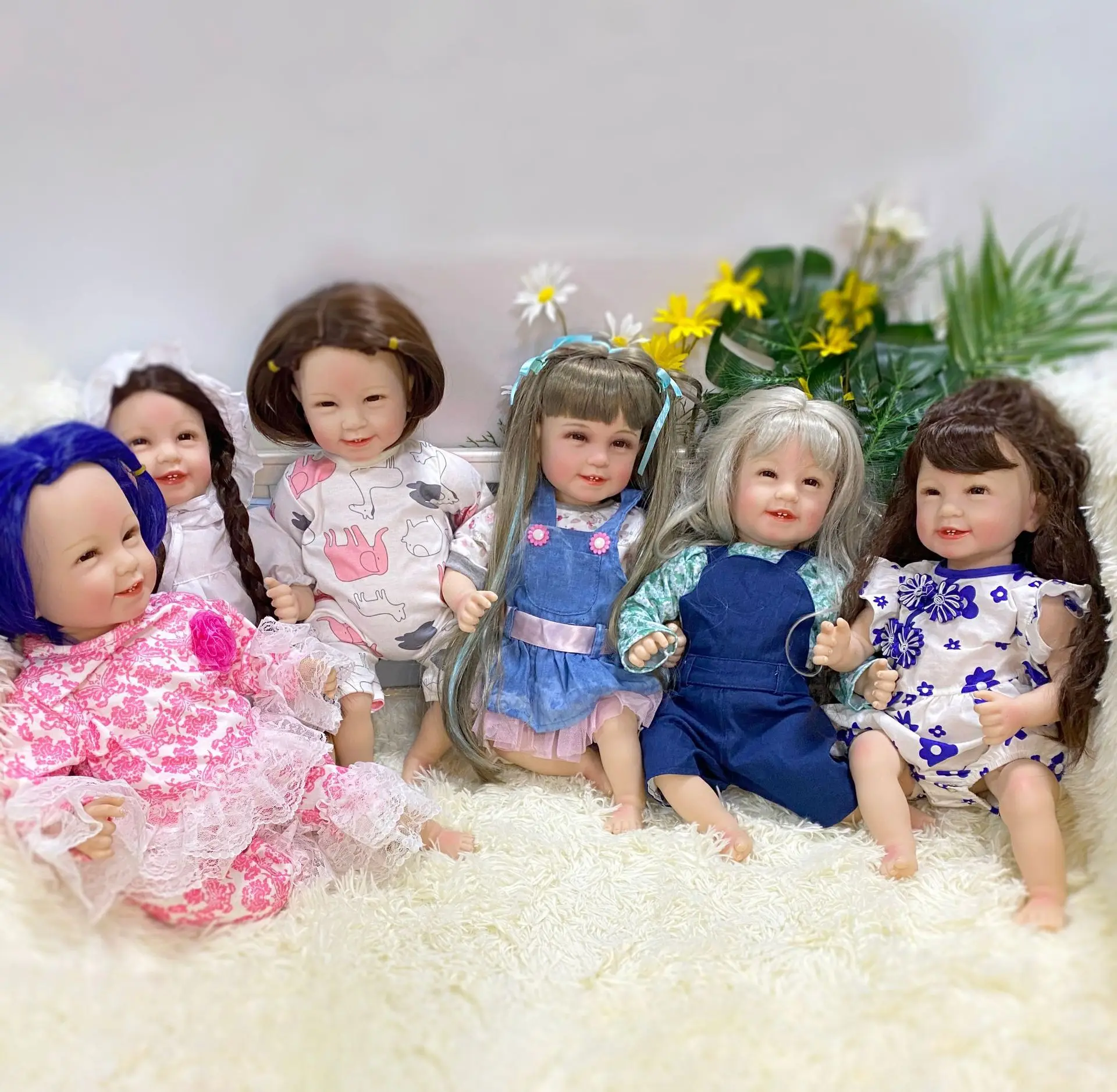 48CM Reborn Doll Baby Girl Doll Princess Newborn Size Daphne Lifelike Soft Touch Sweet Face Birthday Gift for Girls
48CM Reborn Doll Baby Girl Doll Princess Newborn Size Daphne Lifelike Soft Touch Sweet Face Birthday Gift for Girls