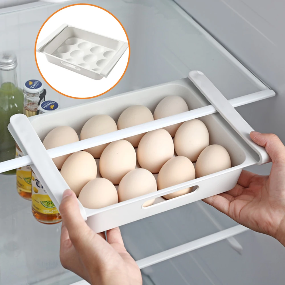 Kitchen Fruit Egg Organizer Storage Rack Box Fridge Freezer Egg Storage Shelf Holder Pull-out Drawer Space Saver Egg Container
Kitchen Fruit Egg Organizer Storage Rack Box Fridge Freezer Egg Storage Shelf Holder Pull-out Drawer Space Saver Egg Container