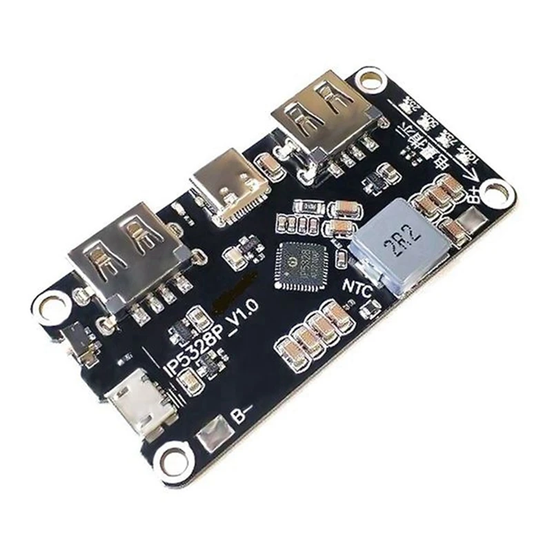 Повышающий зарядный Модуль P5328P с двумя USB 18650, 10 шт., устройство для быстрой зарядки аккумуляторов Treasure Tpye-C, от 3,7 в до 5 В, 9 В, 12 В, повышающий QC2.0
Повышающий зарядный Модуль P5328P с двумя USB 18650, 10 шт., устройство для быстрой зарядки аккумуляторов Treasure Tpye-C, от 3,7 в до 5 В, 9 В, 12 В, повышающий QC2.0