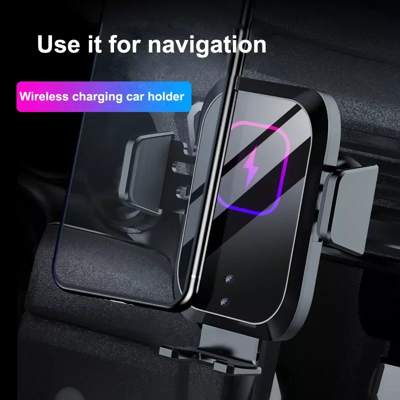Car wireless charger navigation mobile phone holder car charger auto-sensing touch electric suction cup base air outlet holder
Car wireless charger navigation mobile phone holder car charger auto-sensing touch electric suction cup base air outlet holder