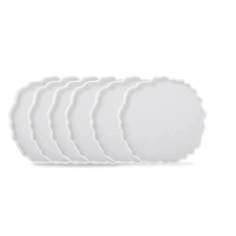 6 Pcs Silicone Agate Coaster Resin Casting Making Mold,Coaster Epoxy Molds Craft DIY, Home Decoration
6 Pcs Silicone Agate Coaster Resin Casting Making Mold,Coaster Epoxy Molds Craft DIY, Home Decoration