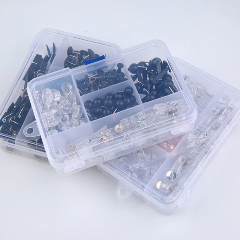 125/140Pcs Multi-functional Pushpins I-shaped Push Pins Clear Clips Pushpin Map Pins Metal Thumb Tack for Bulletin Board
125/140Pcs Multi-functional Pushpins I-shaped Push Pins Clear Clips Pushpin Map Pins Metal Thumb Tack for Bulletin Board