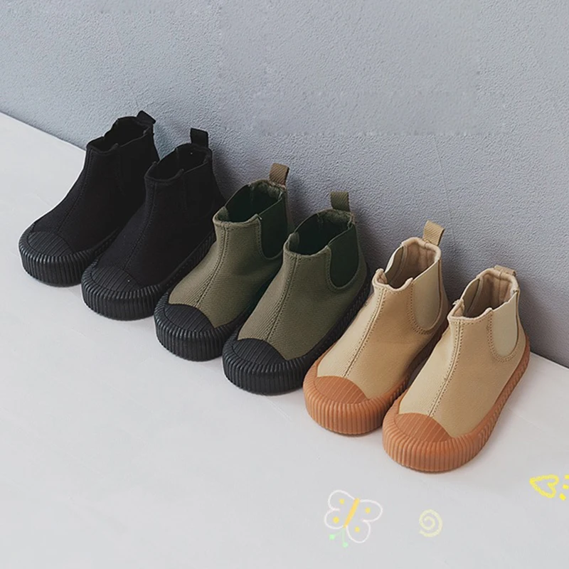 Children High-top Canvas Shoes Cotton Warm Soft Bottom Breathable Boys Girls School Canvas Snow Boots For Cold Weather
Children High-top Canvas Shoes Cotton Warm Soft Bottom Breathable Boys Girls School Canvas Snow Boots For Cold Weather