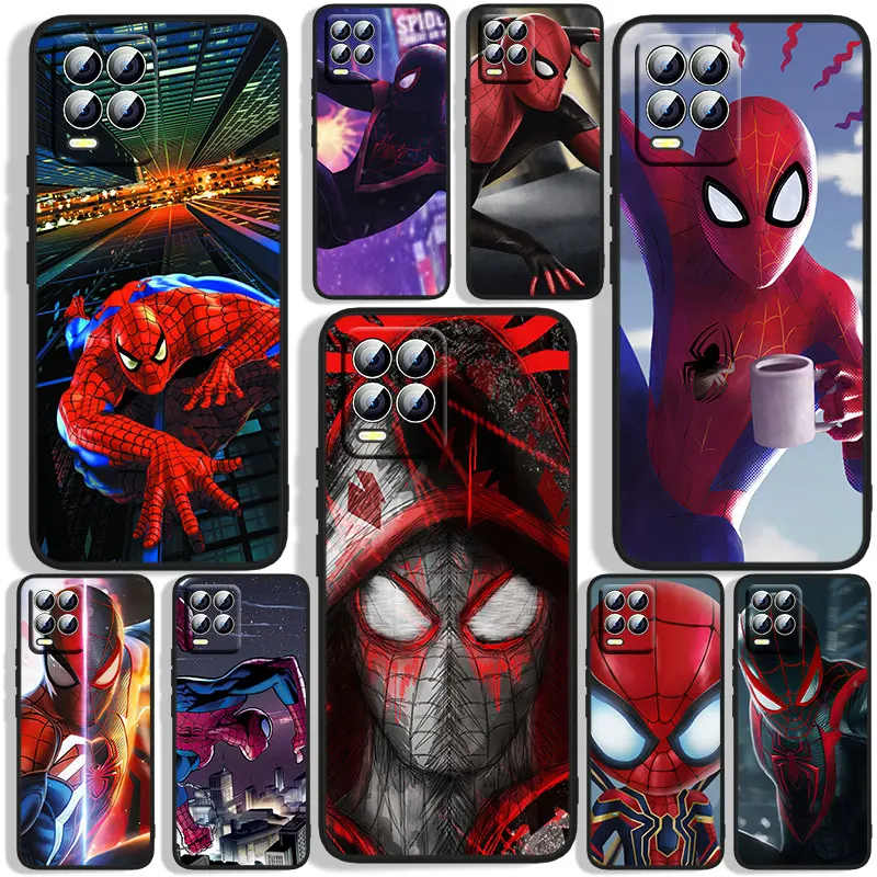 Spiderman Marvel Phone Case For OPPO Realme 5 6i 6s 7 7i(Global) 8 8i Pro 5G Realme Narzo 50A Narzo 50i Black Silicone
Spiderman Marvel Phone Case For OPPO Realme 5 6i 6s 7 7i(Global) 8 8i Pro 5G Realme Narzo 50A Narzo 50i Black Silicone