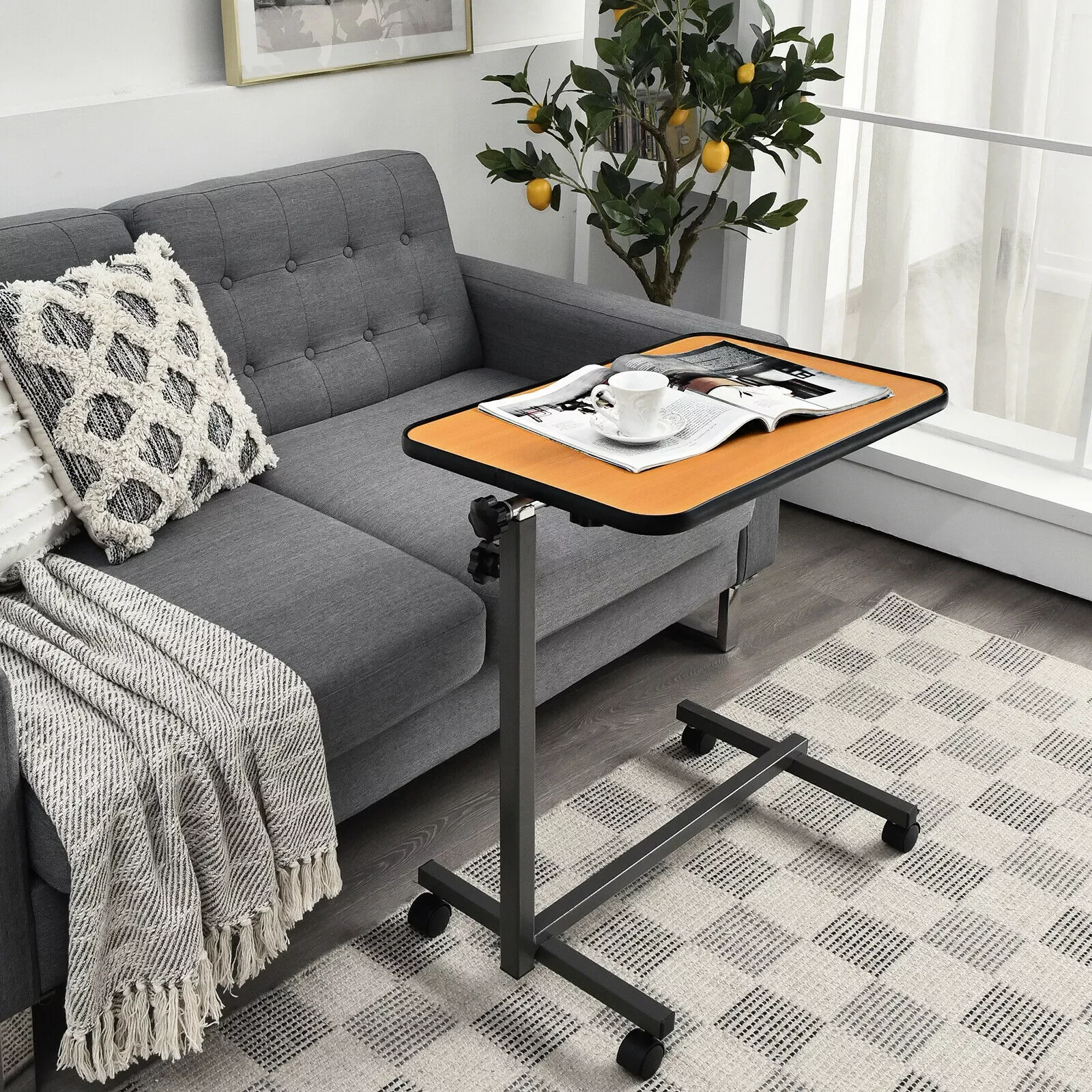 2023 Costway Overbed Rolling Table Over Bed Laptop Food Tray Desk Tilting Top Natural HW66937NA gaming chair cadeira gamer desk
2023 Costway Overbed Rolling Table Over Bed Laptop Food Tray Desk Tilting Top Natural HW66937NA gaming chair cadeira gamer desk