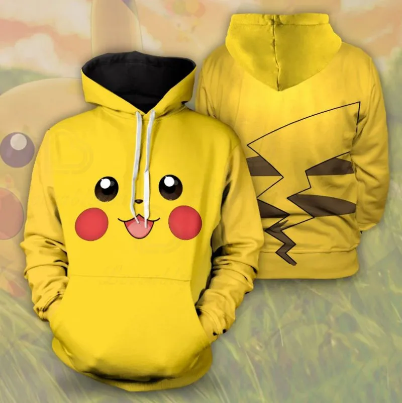 3D Pokemon Pikachu Kids Cute Hoodies Anime Figures Print Sweatshirts Boys Girls Clothes Tops Children Adults Costumes 2023
3D Pokemon Pikachu Kids Cute Hoodies Anime Figures Print Sweatshirts Boys Girls Clothes Tops Children Adults Costumes 2023