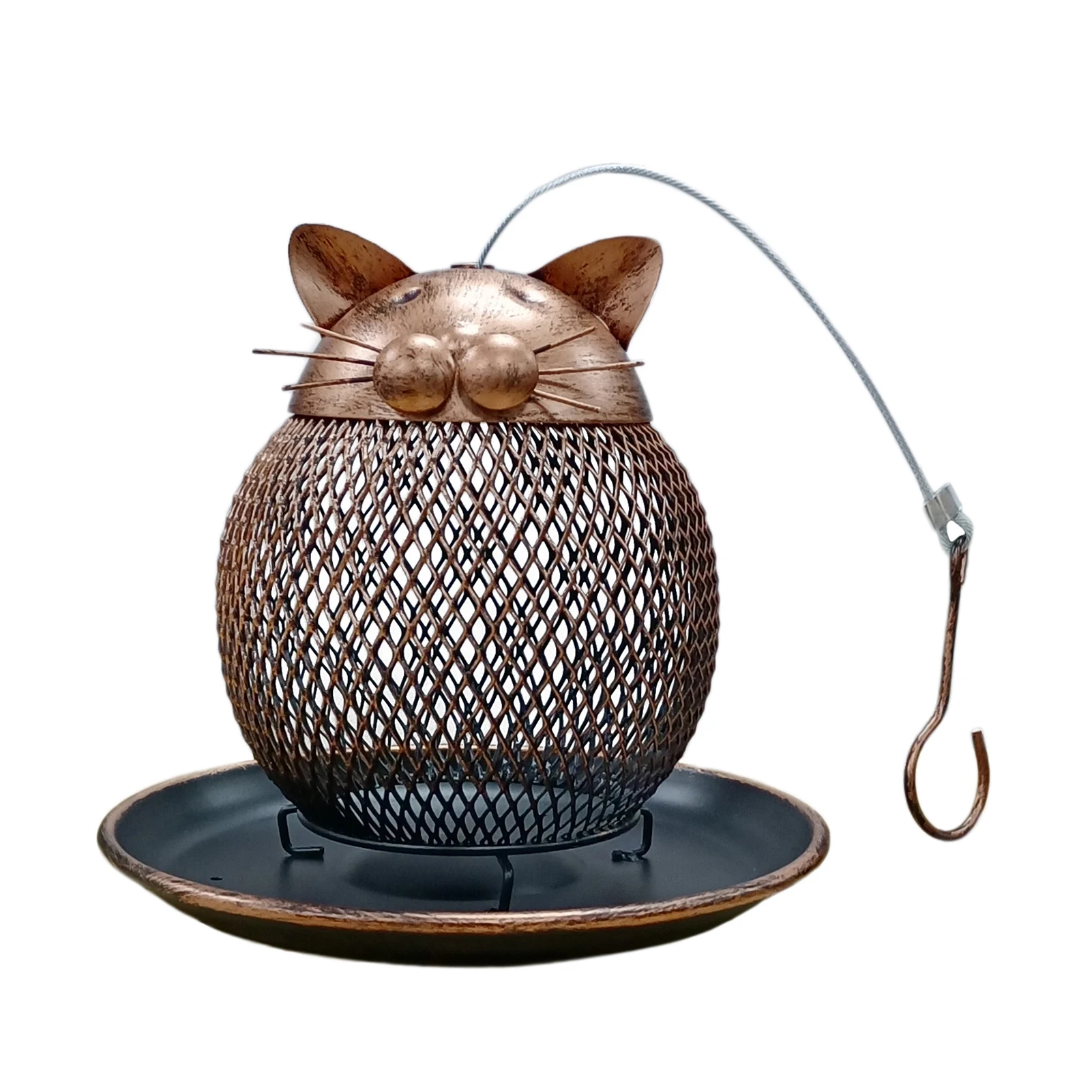 Garden Bird Feeder Outdoor Wild Bird Feeder Cat Shape DIY Outside Feeders For Wild Birds Getting Food Water And Other Animal
Garden Bird Feeder Outdoor Wild Bird Feeder Cat Shape DIY Outside Feeders For Wild Birds Getting Food Water And Other Animal