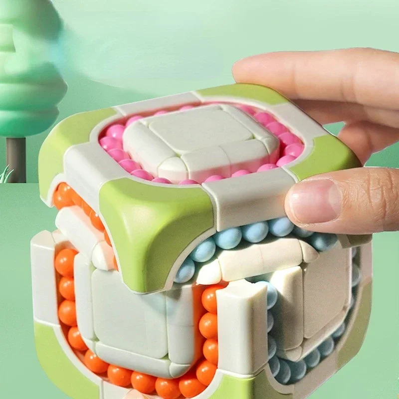 Новый волшебный куб 3 × 3, пазл для контроля кончиков пальцев, Волшебный шар, вращающийся шар, детская головоломка, игрушка для декомпрессии
Новый волшебный куб 3 × 3, пазл для контроля кончиков пальцев, Волшебный шар, вращающийся шар, детская головоломка, игрушка для декомпрессии