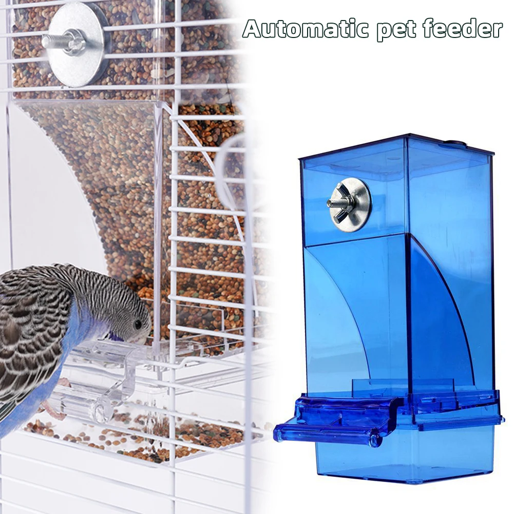 Birds Automatic Feeder No Mess Acrylic Birds Seed-Feeders Splash-proof Birds Food Container For Cage Accessories Durable
Birds Automatic Feeder No Mess Acrylic Birds Seed-Feeders Splash-proof Birds Food Container For Cage Accessories Durable