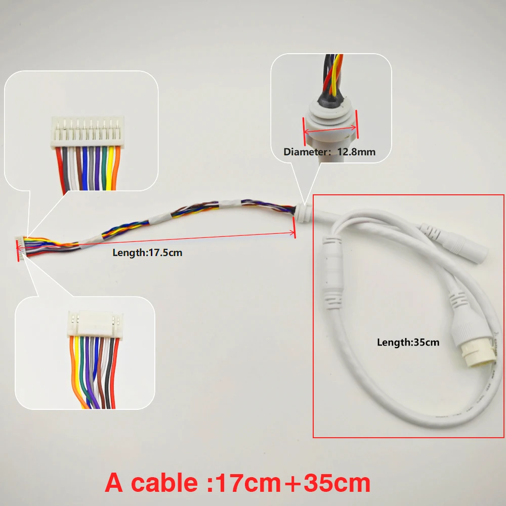 Ethernet-кабель Hikvision для IP-камеры 
Ethernet-кабель Hikvision для IP-камеры