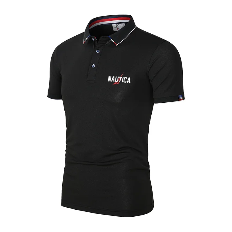 2023New Nautica Summer Fashion Polo Shirt Men Printed Casual Short Sleeve Lapel Slim Fit Jogging Fitness Quick Dry Sportswear
2023New Nautica Summer Fashion Polo Shirt Men Printed Casual Short Sleeve Lapel Slim Fit Jogging Fitness Quick Dry Sportswear