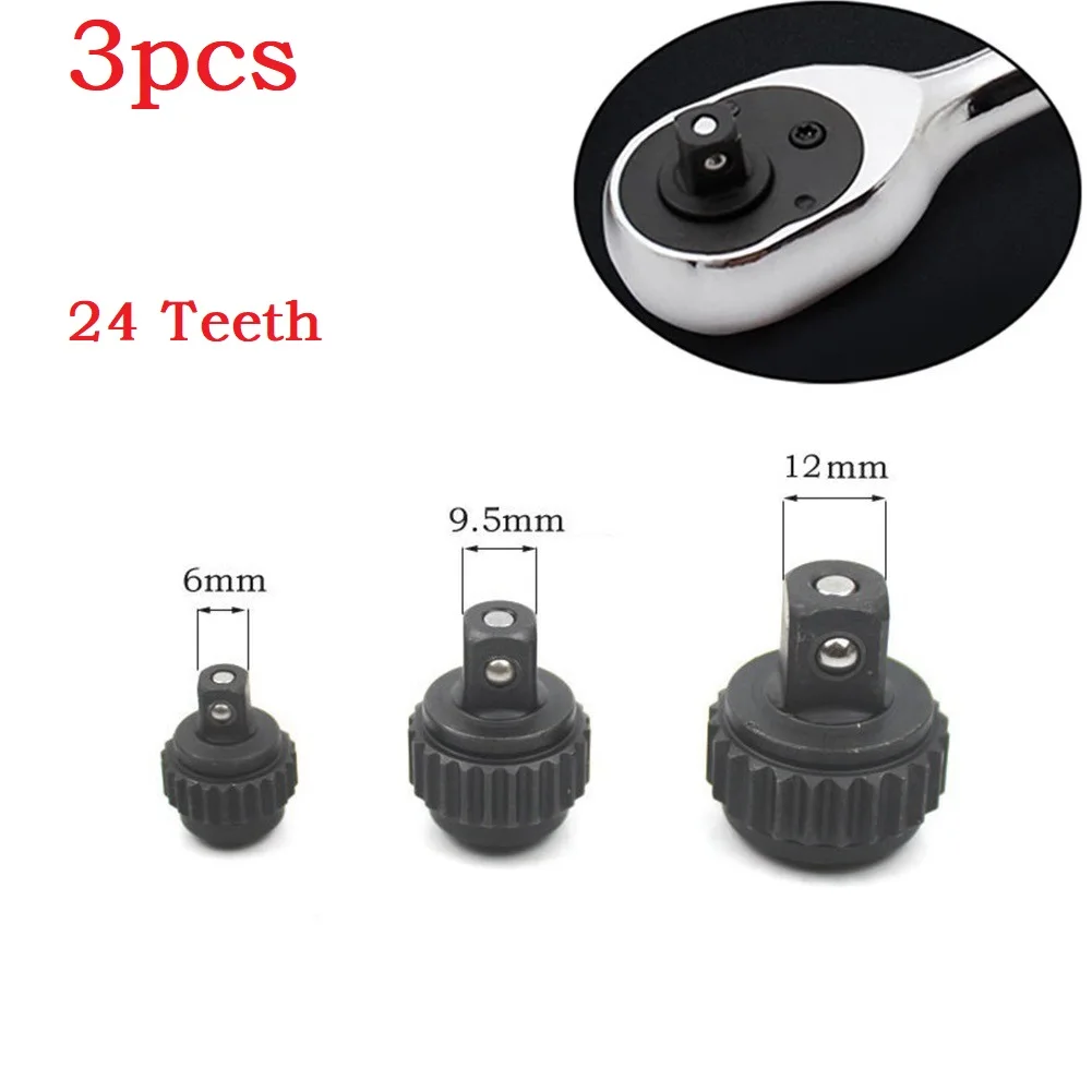 3 Set 1/4'' 3/8'' 1/2'' 24Teeth Ratchet Socket Wrench Repair Accessories Spare Hand Tools Plum Spanner Part Kit
3 Set 1/4'' 3/8'' 1/2'' 24Teeth Ratchet Socket Wrench Repair Accessories Spare Hand Tools Plum Spanner Part Kit