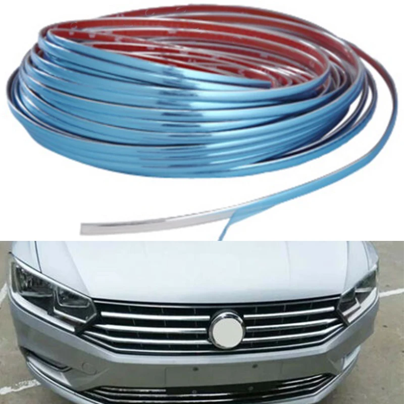 6mmX3M Car Silver Chrome Strip Car Door Edge Casement Bumper Moulding Trim Decor Door Edge Scratch Protector Cover
6mmX3M Car Silver Chrome Strip Car Door Edge Casement Bumper Moulding Trim Decor Door Edge Scratch Protector Cover