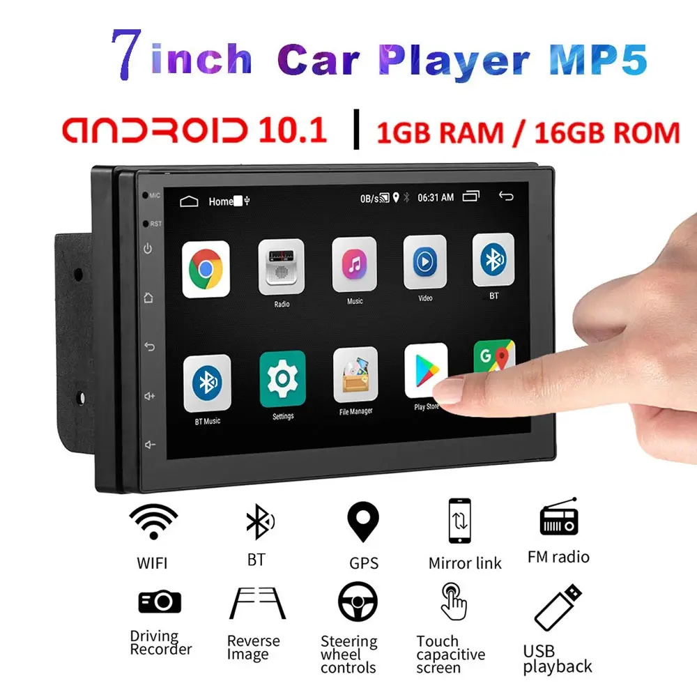 Автомагнитола 2 Din, Android, мультимедийный плеер 7 дюймов, GPS, Wi-Fi, Bluetooth-совместимый, FM, автомобильный аудиоплеер, стерео, без камеры
Автомагнитола 2 Din, Android, мультимедийный плеер 7 дюймов, GPS, Wi-Fi, Bluetooth-совместимый, FM, автомобильный аудиоплеер, стерео, без камеры