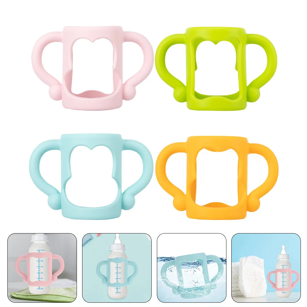 4 pcs Breastfeeding Handles Grip Breast Milk Bottles Toppers Grips Silicone Bottles Handles Grip
4 pcs Breastfeeding Handles Grip Breast Milk Bottles Toppers Grips Silicone Bottles Handles Grip