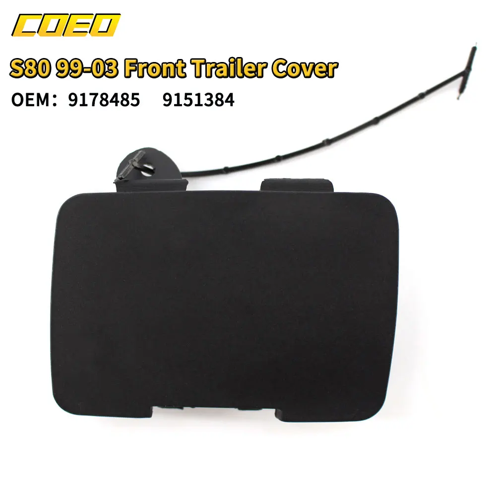 Front Bumper Towing Tow Hook Eye Cover Cap For VOLVO S80 1999-2003 9178485 9151384
Front Bumper Towing Tow Hook Eye Cover Cap For VOLVO S80 1999-2003 9178485 9151384